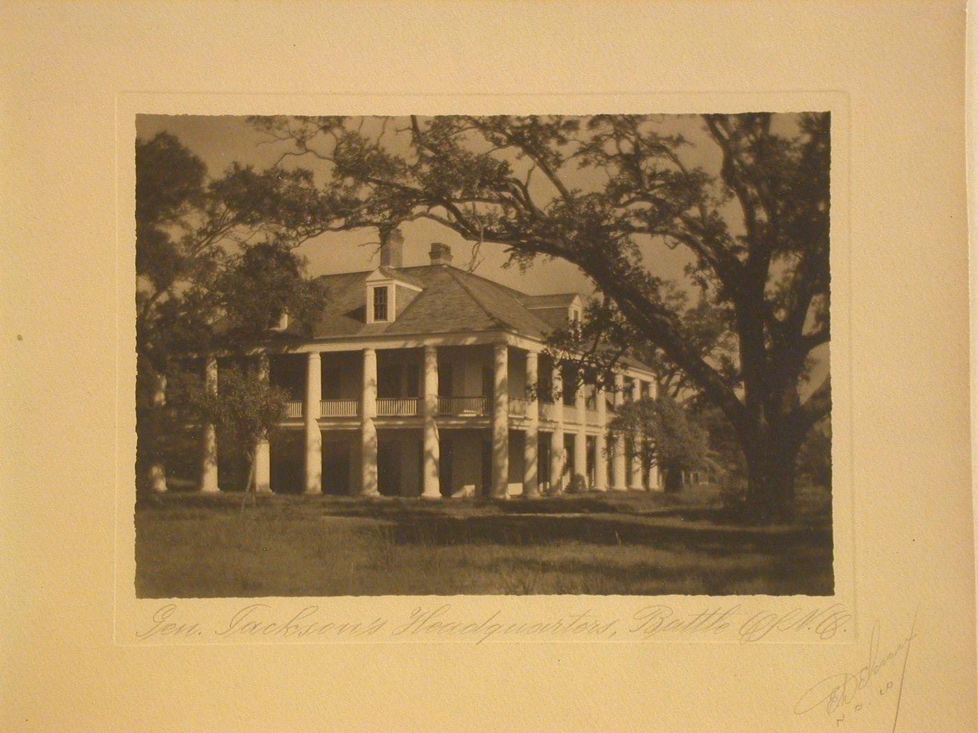 General Jackson's Headquarters, Battle Q.S.N.Q.