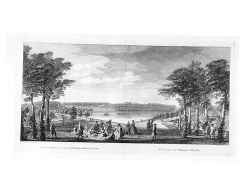 View of such parts as are seen from the Building at the Head of the Lake