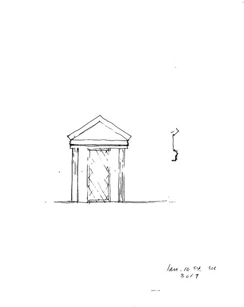 Russell House, Lake Bay, Washington (also called " Puget Sound House ")