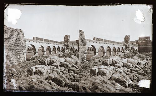 Stereograph of Mission San Luis Rey de Francia, Oceanside, California, United States of America