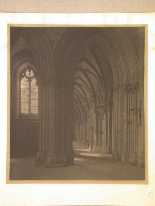 View of the interior of Wells Cathedral, Wells, England