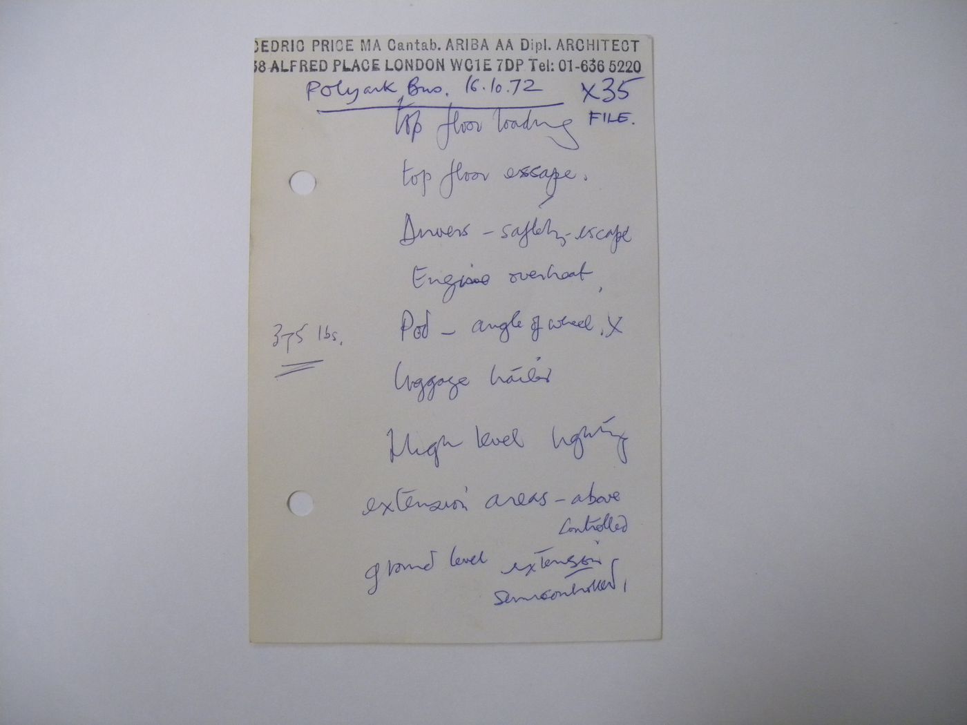 Polyark: notes