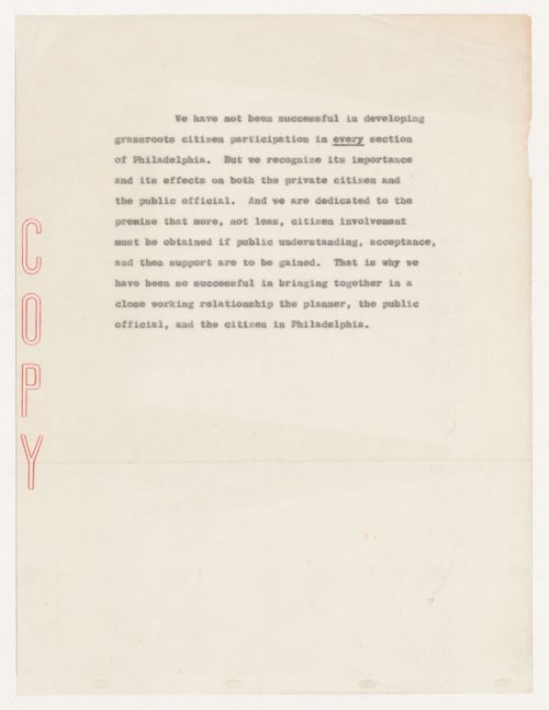 Page of a report for Schuylkill Falls, Philadelphia, Pennsylvania