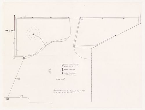 SIte plan for Talmud Torah School Playground, Vancouver, British Columbia