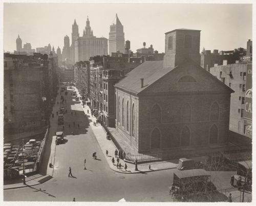 General View looking Southwest to Manhattan from Manhattan Bridge