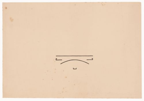 Sketch for Casa sobre el arroyo, Mar del Plata, Argentina