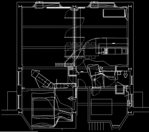 Plan for Ost/Kuttner Apartment [O/K Apartment] in New York City, USA