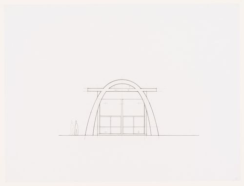 Sketch elevation for Eclectic House #2