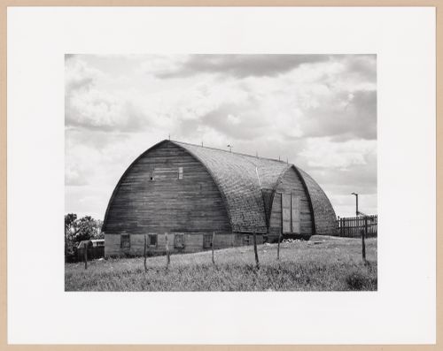 Barn, Hwy. 9, Carlyle, Saskatchewan, from the series The Forms of Canadian Industrial Architecture