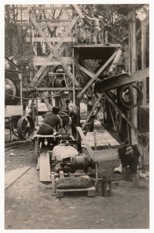 Construction photograph for Casa sobre el arroyo, Mar del Plata, Argentina