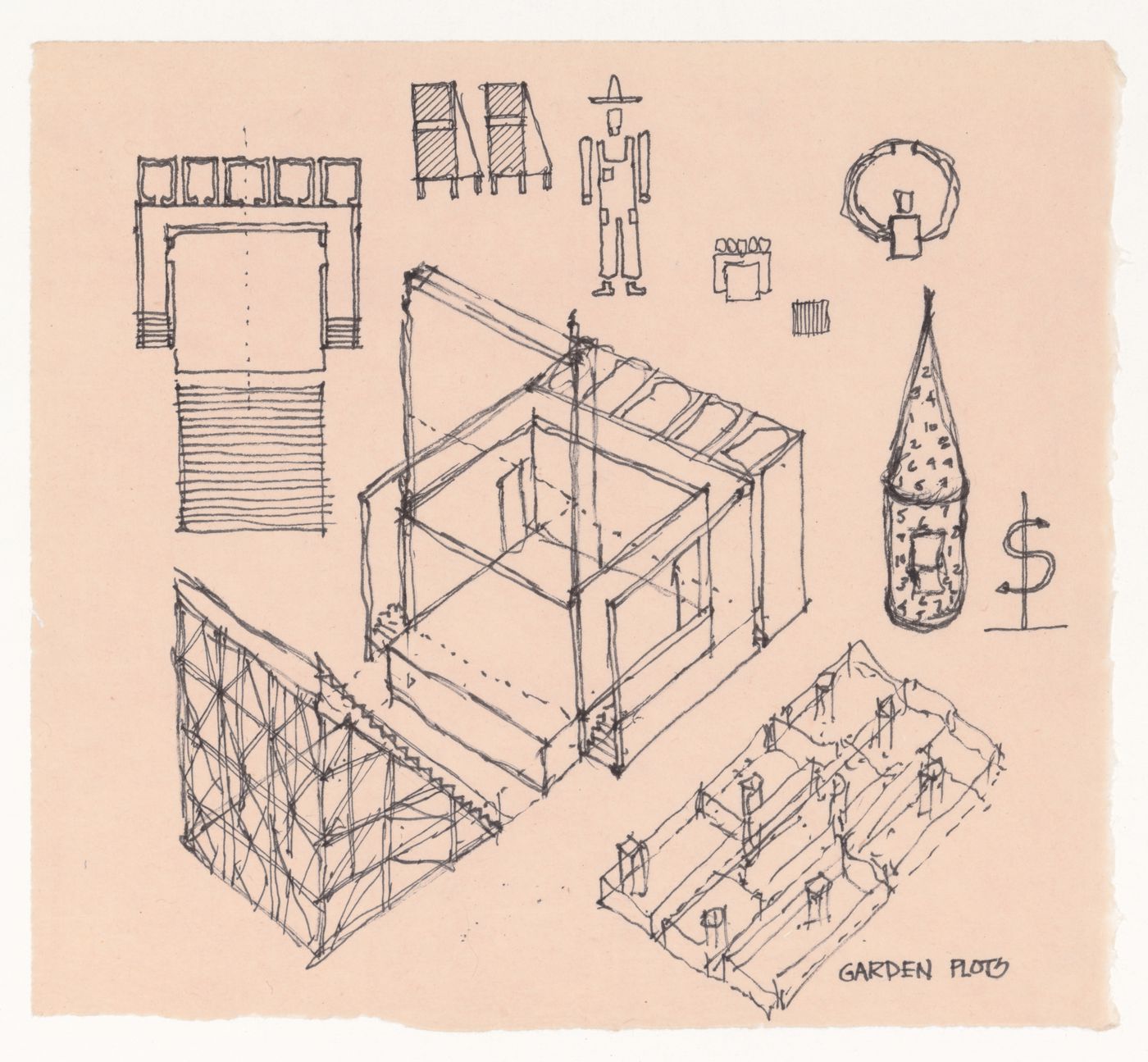 Retired Actor's Place, Garden Plots, Observer Units and Accountant's Office