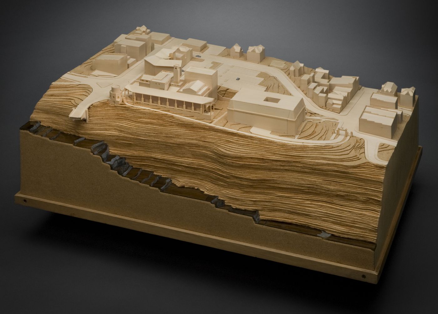 Center for Theatre Arts, Cornell University, Ithaca, New York: presentation site model