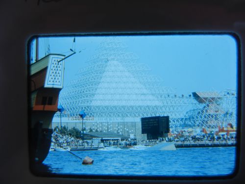 View of the Gyrotron at La Ronde, Expo 67, Montréal, Québec