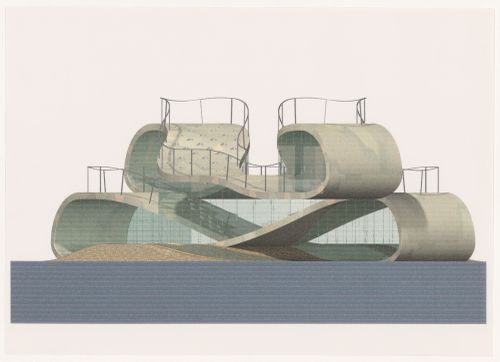 Elevation for Virtual House, Berlin, Germany