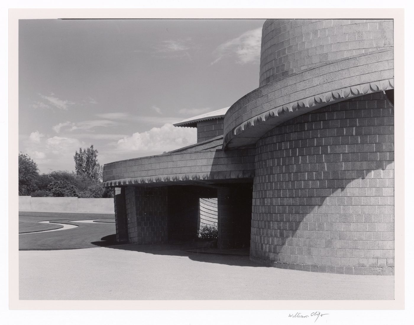 Exterior with "streams", from the series The David and Gladys Wright House