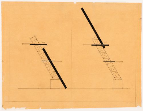 Lenin Tribune Tower elevations
