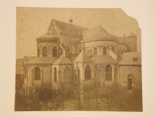 Partial view of a church showing the apse, chapels and a transept, Germany [?]