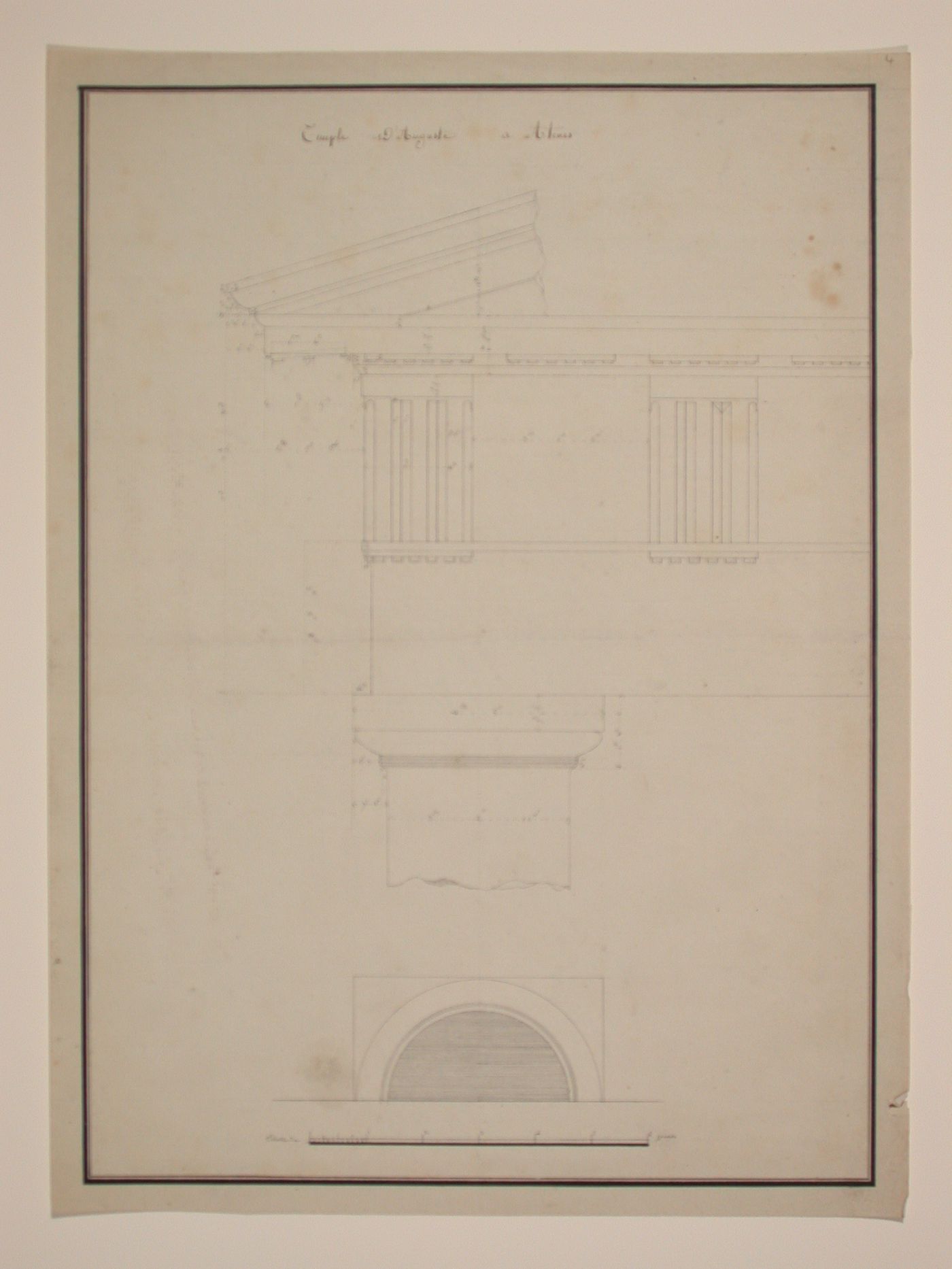 Études en Italie - sheet no. 4
