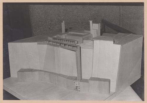 View of model for Ampliação do Casino e Restaurante Winkler, Salzburg, Austria