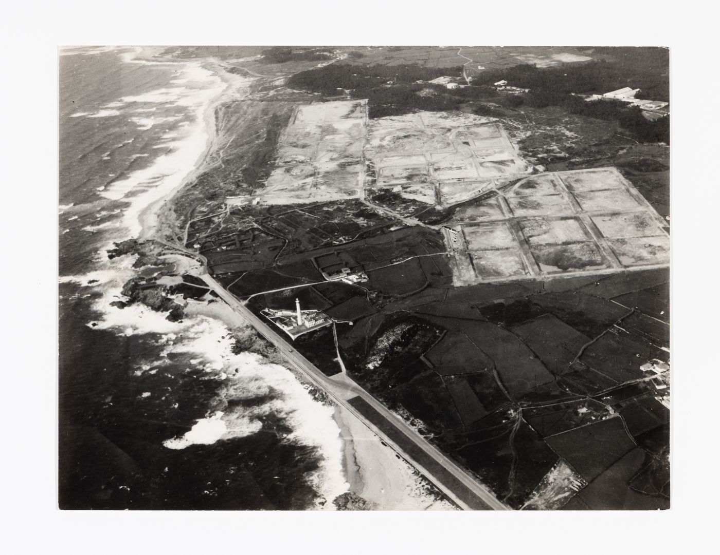 Photograph of project site for Plano Urbanístico para a Marginal de Leça e Zona da Boa Nova, Portugal