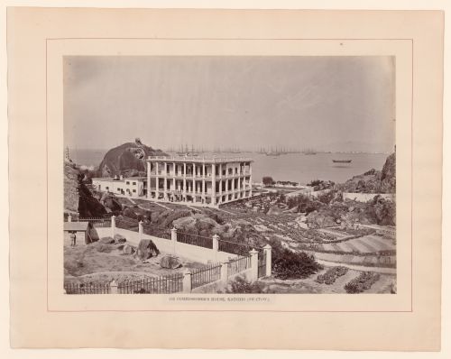 View of a commissioner's house and grounds, Swatow (now Shantou), China