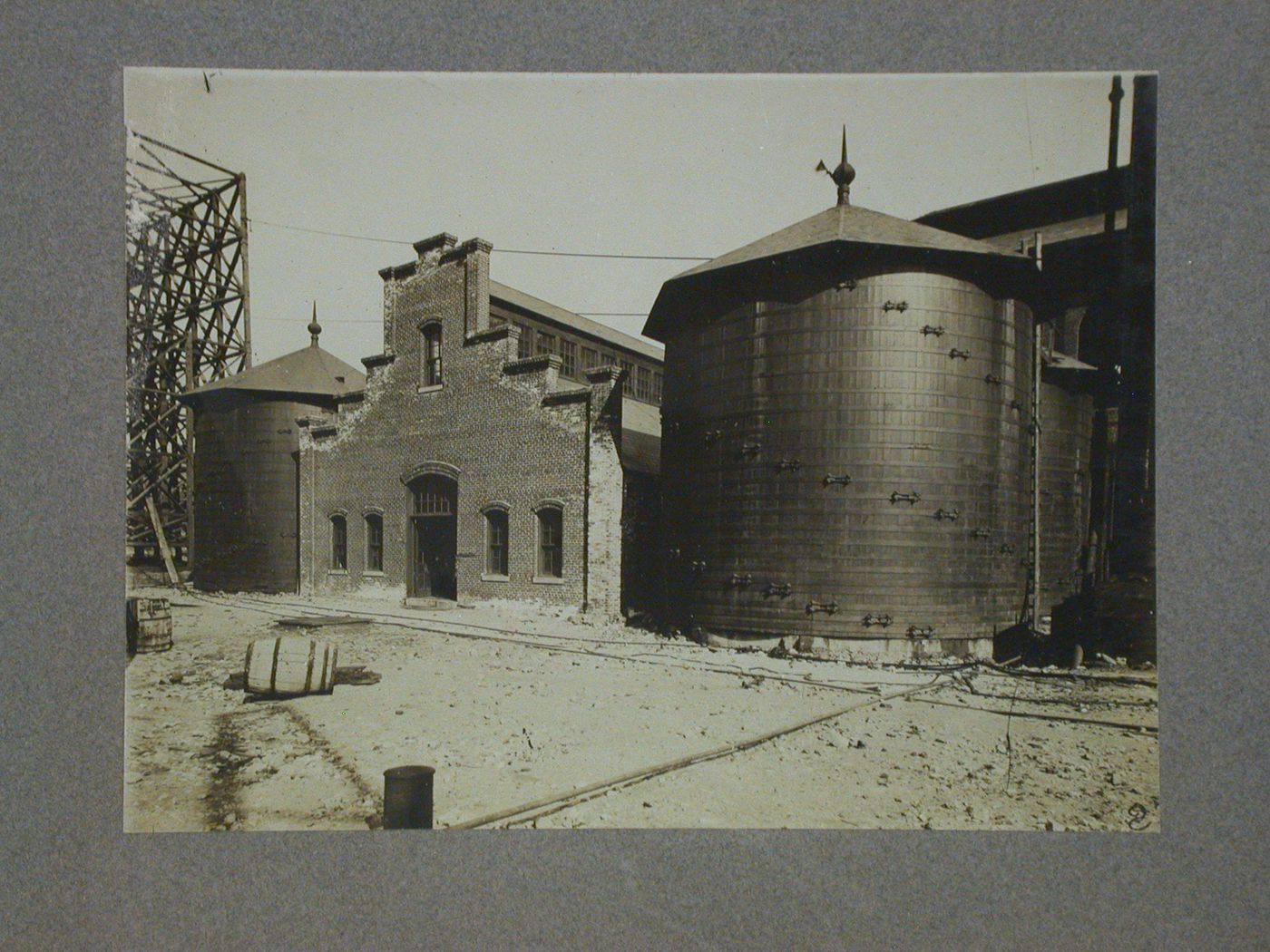 Construction of steel mill, Johnstown, PA
