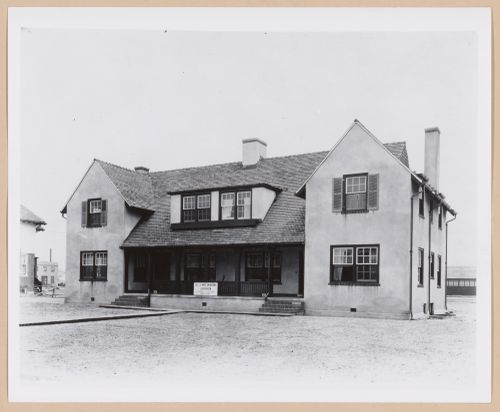 View of the Langley Civilian double house, United States [?]