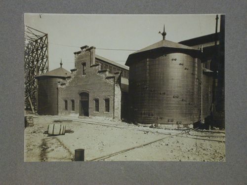 Construction of steel mill, Johnstown, PA