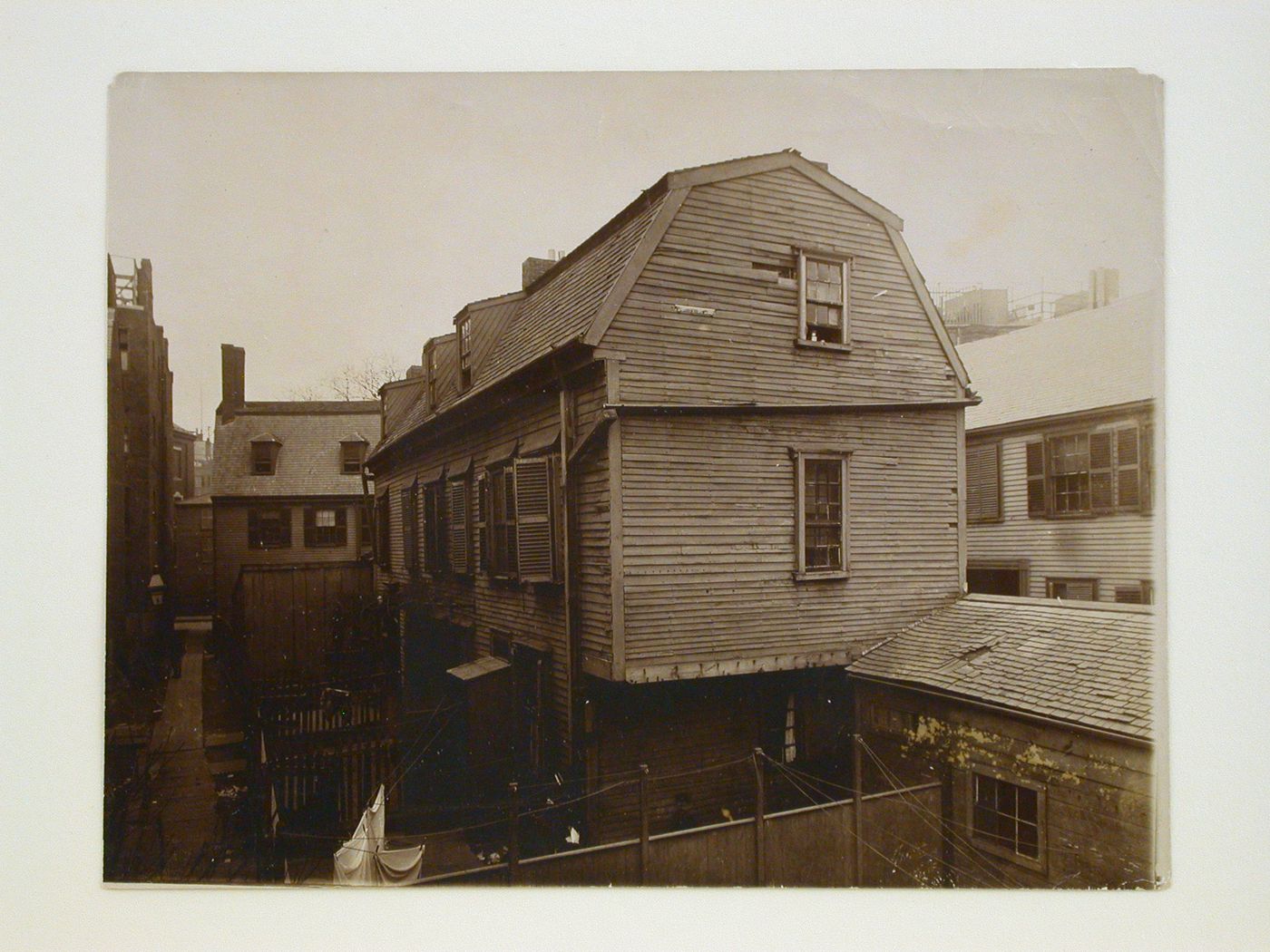 Greenleaf house, Greenleaf's Lane off Charter Street, Boston
