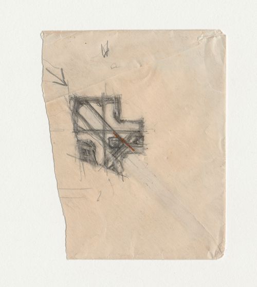 Boeing Airport, Burbank, California: Sketch site plan