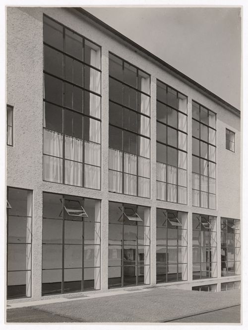 Architectural detail of unidentified modernist building, Germany ?