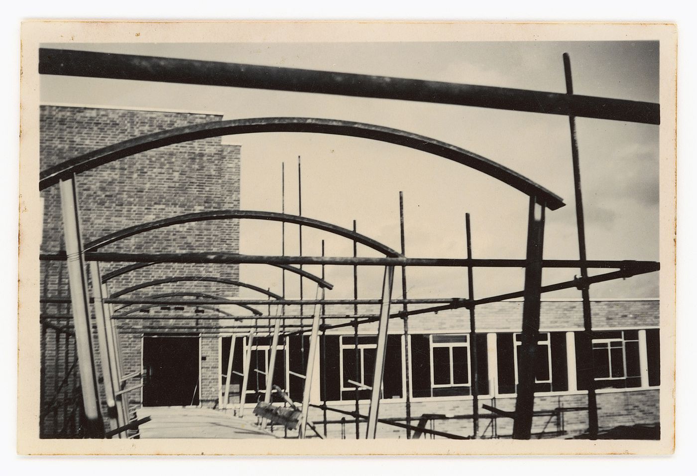 Photograph of an unidentified archway path