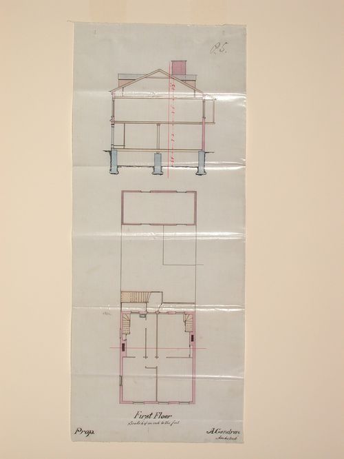 House for David Edwards - 1st floor plan