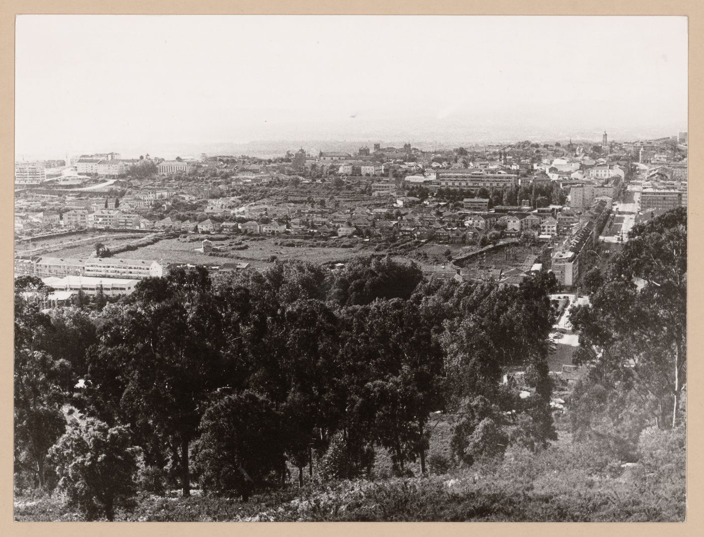 View over Braga for Monte Picoto, Braga, Portugal