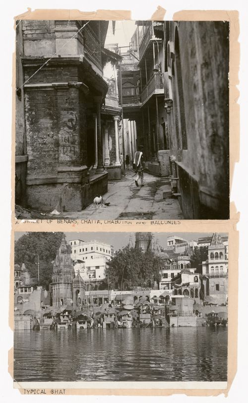 Views of the city of Varanasi (Banaras), India