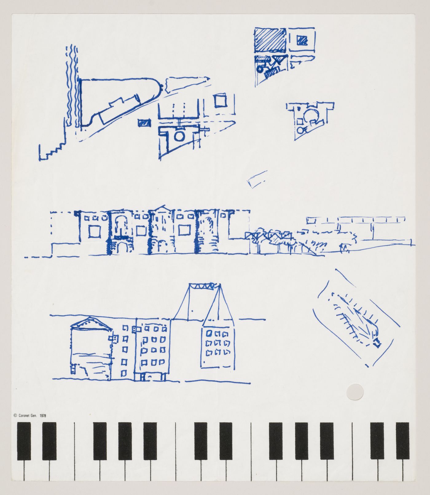 Wissenschaftszentrum, Berlin, Germany: sketches