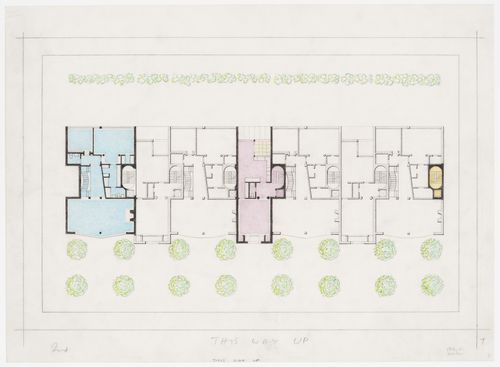 Eleven Townhouses Competition, New York, New York: plan
