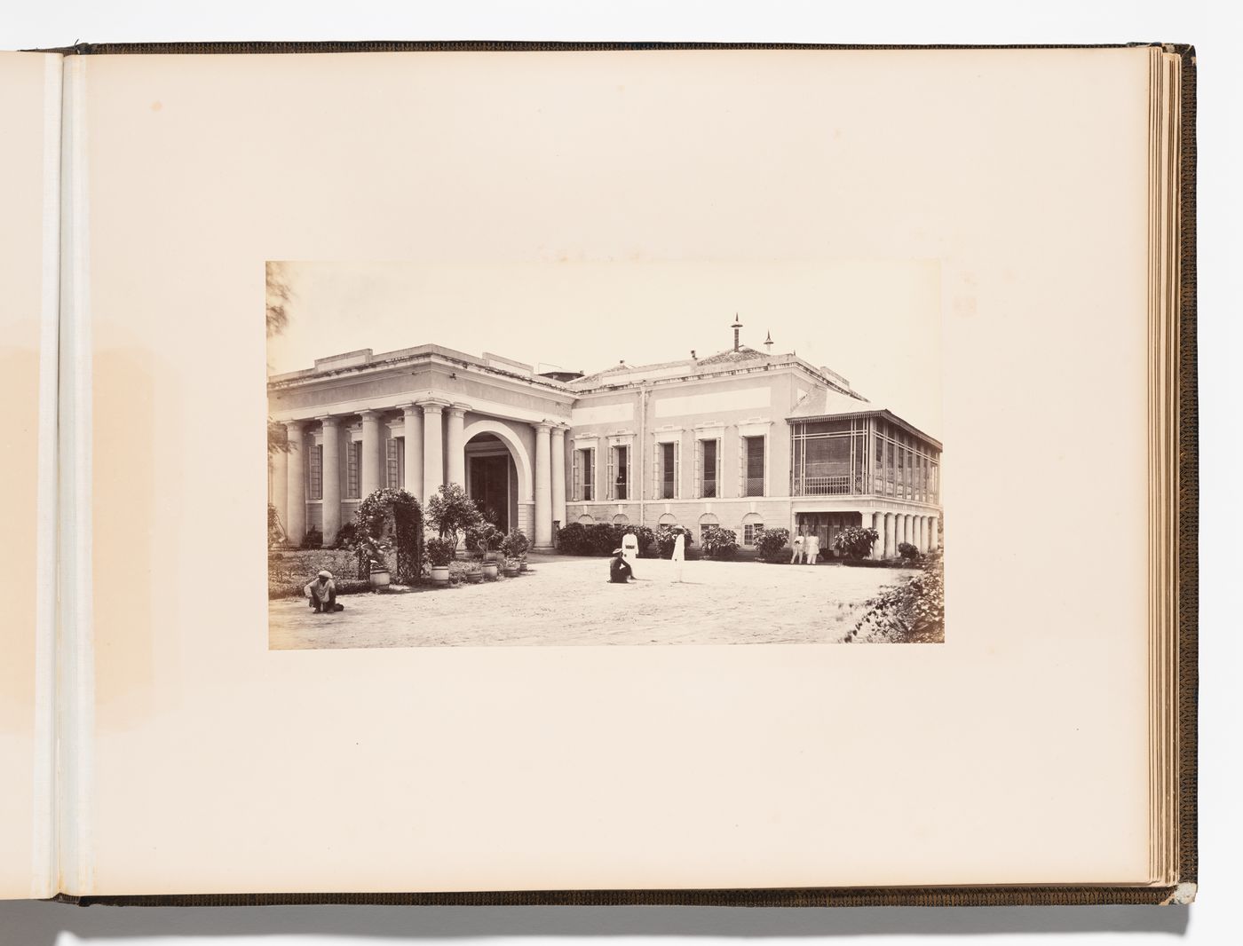 View of the Byculla Club, Bombay (now Mumbai), India