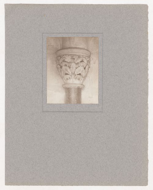 Plate from portfolio ''York Minster Chapter House''