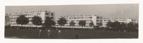 Study of a housing project for a documentary film with the working title 'Frankfurter Siedlungen' [Frankfurt Housing Complexes], Frankfurt am Main, Germany