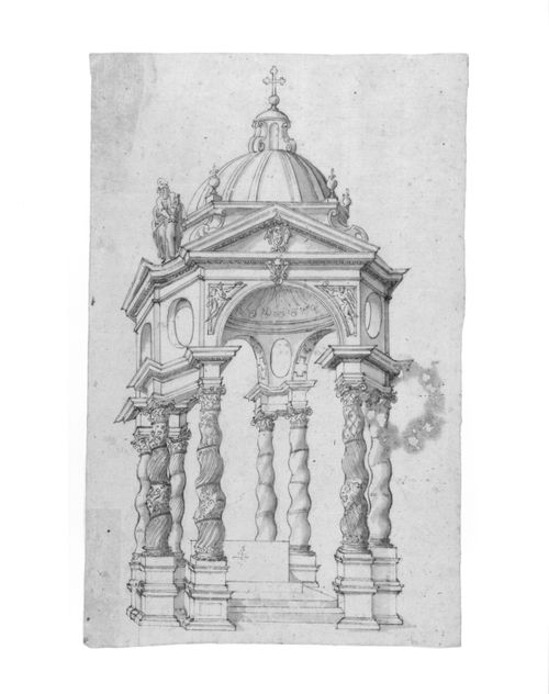 Perspective of a ciborium