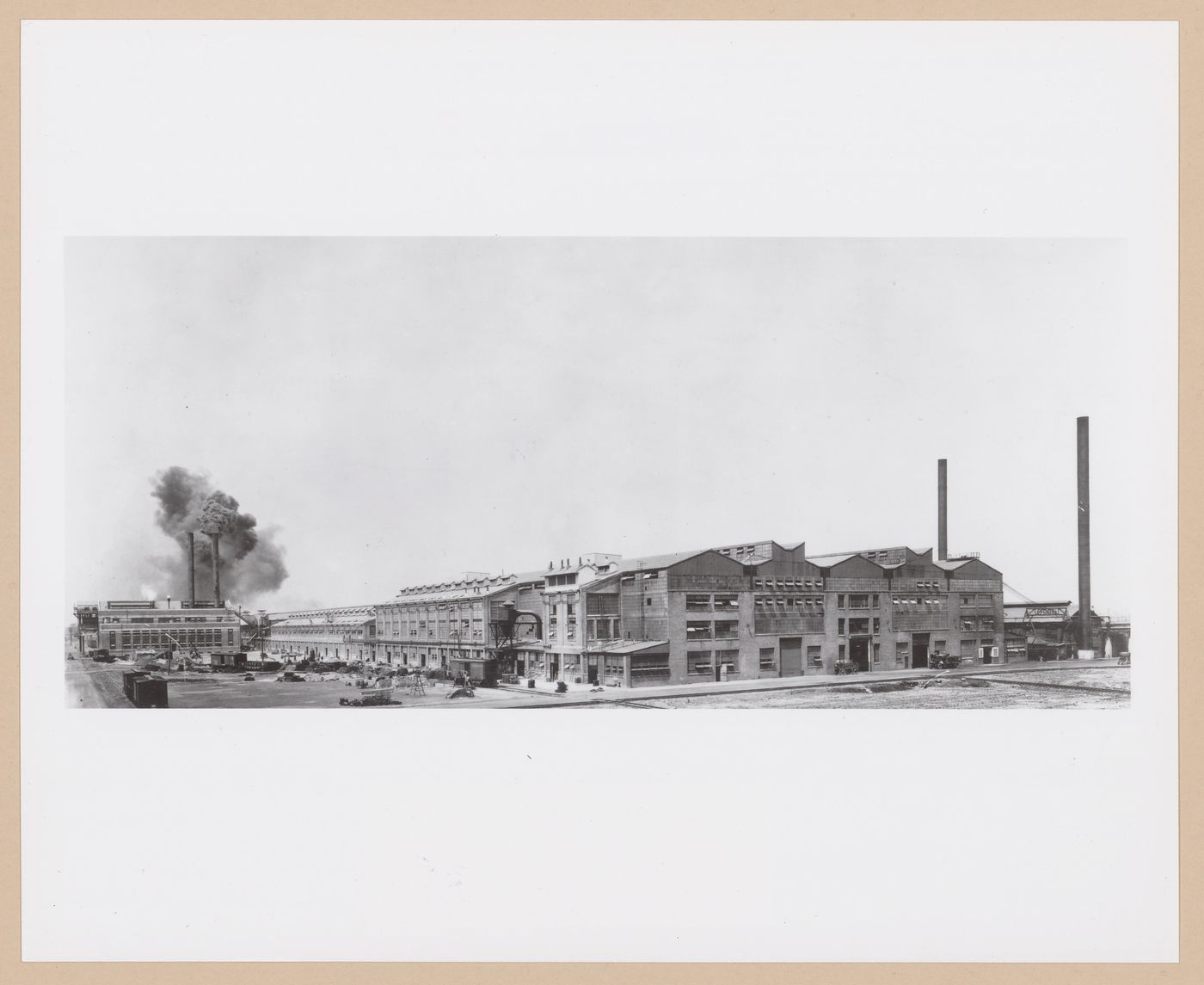 General view of the Eagle Plant (also known as the B Building), Rouge River Plant, Ford Motor Company, Dearborn, Michigan
