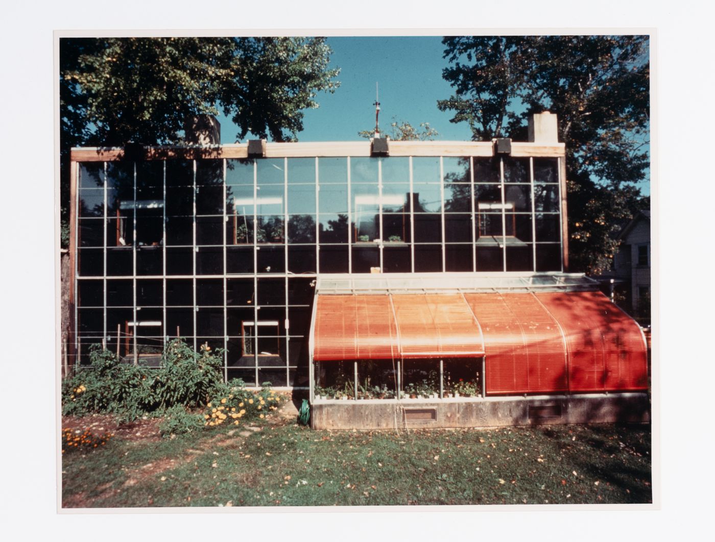 Exterior view of Kelbaugh House in Princeton, New Jersey