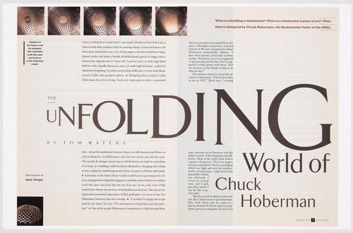 The unfolding world of Chuck Hoberman