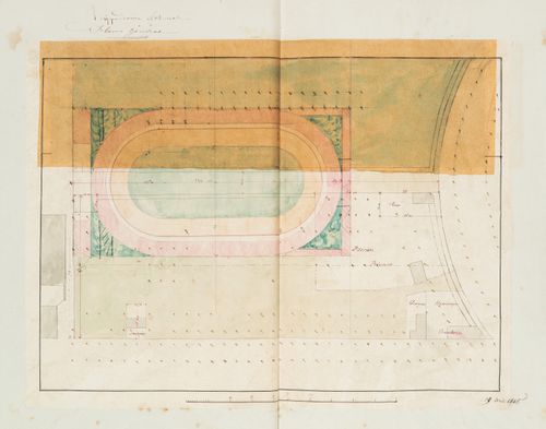 Hippodrome national, Paris: Plan
