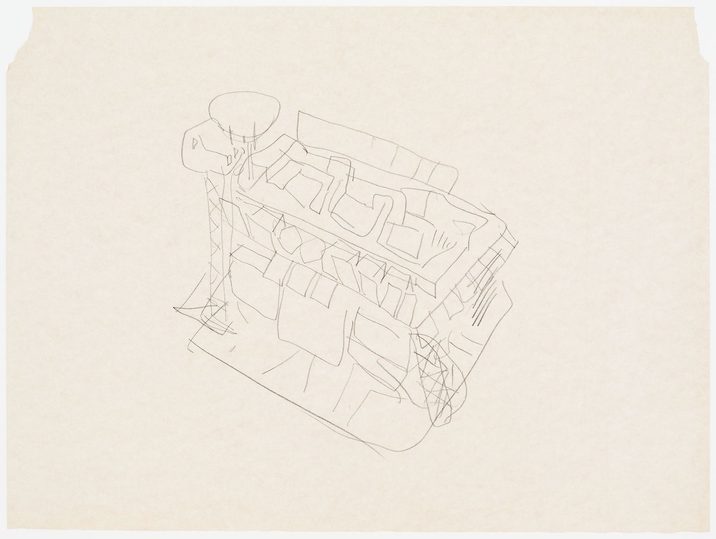 Birmingham and Midland Institute Headquarters: perspective sketch