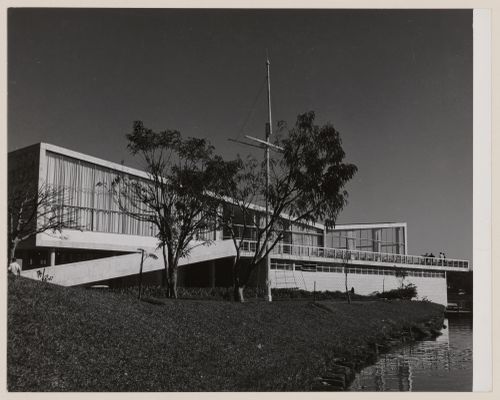 View of Yacht Club, Pampulha, Belo Horizonte, Brazil

