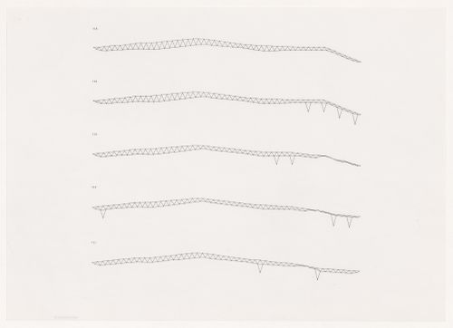Roof sections for Odawara Municipal Sports Complex, Odawara, Japan