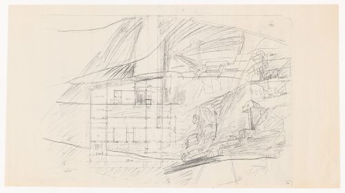 Sketches for Casa Mário Bahia [Mário Bahia house], Gondomar, Portugal