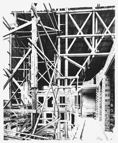 Surélévation Iéna / Chantier